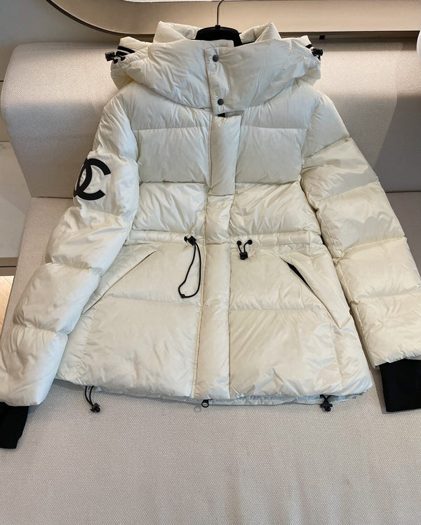 New hooded down jacket