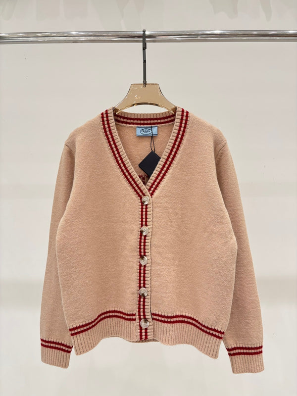 Early Autumn New V-Neck Letter Knitted Long Sleeve