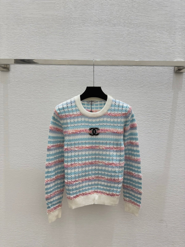 25FW Early Autumn New Colorful Crew Neck Sweater