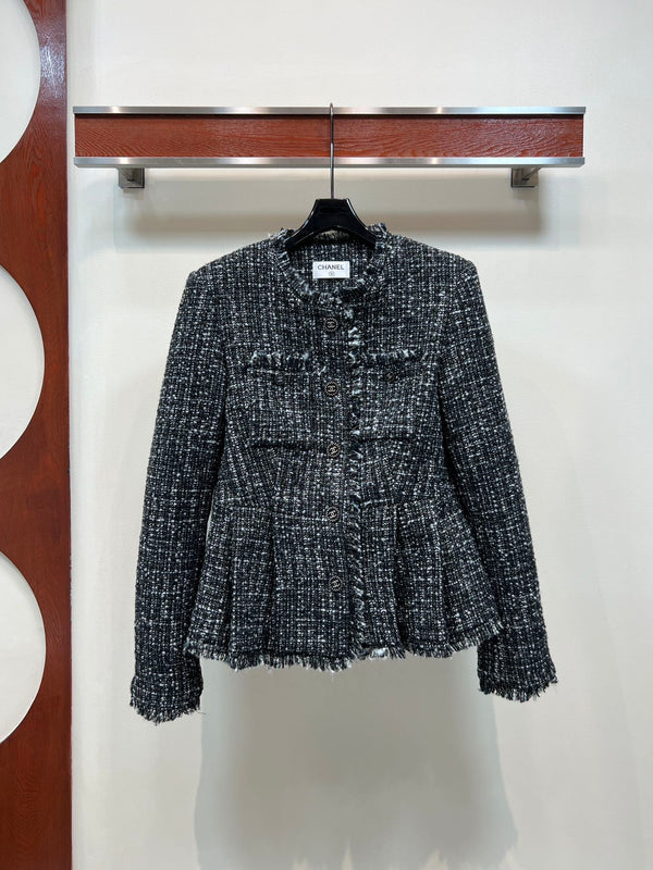 25FW New Classic Tweed coat, Soft and Warm