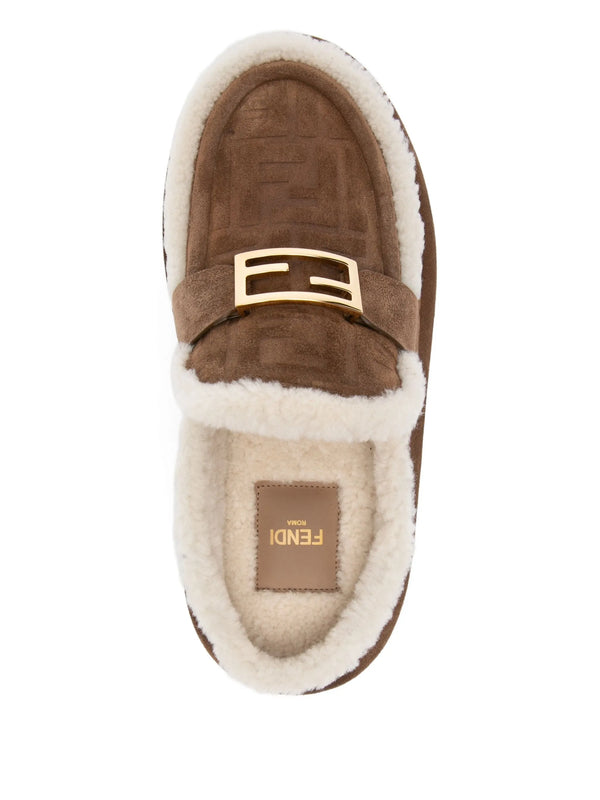 Casual round-toe flat slippers
