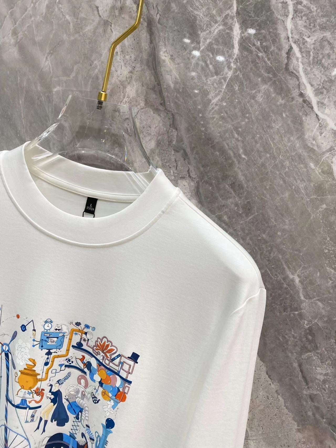 printed sweatshirt