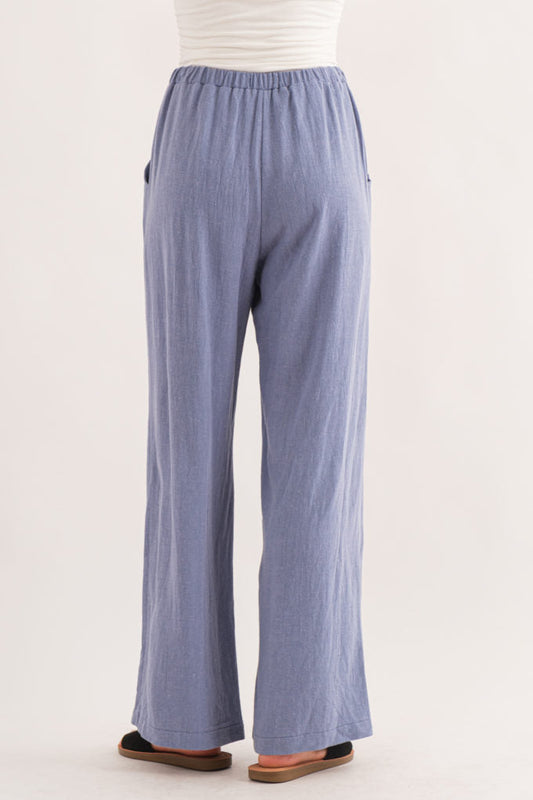 Black Linen Pants